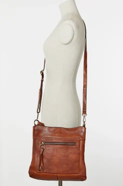 Ari Leather Large Crossbody Bag