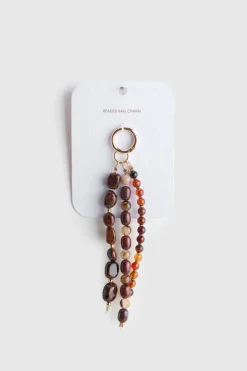 Beaded Dangle Bag Charm