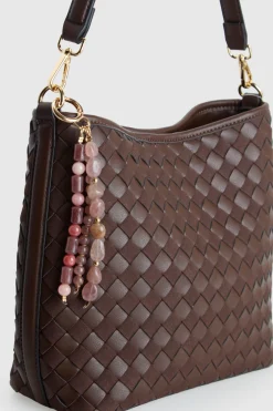 Beaded Dangle Bag Charm