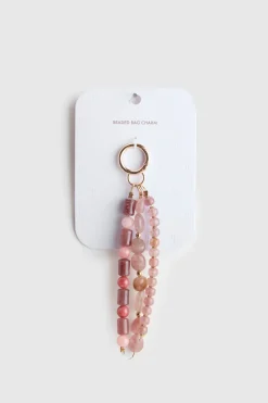 Beaded Dangle Bag Charm