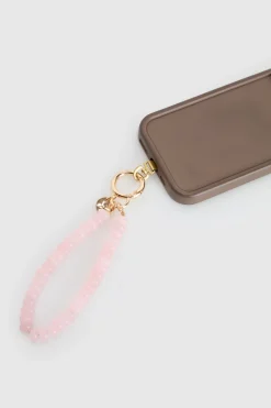 Beaded Wristlet Phone Charm