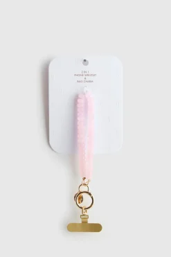 Beaded Wristlet Phone Charm