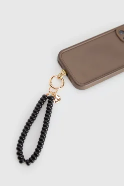 Beaded Wristlet Phone Charm