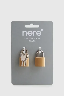 Brass Lock 2 Pack