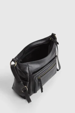 Carrie Leather Crossbody Bag