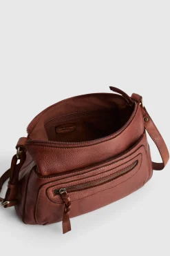 Carrie Leather Crossbody Bag