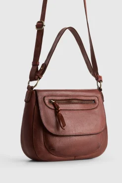 Carrie Leather Shoulder Bag