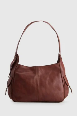 Cece Leather Hobo Bag