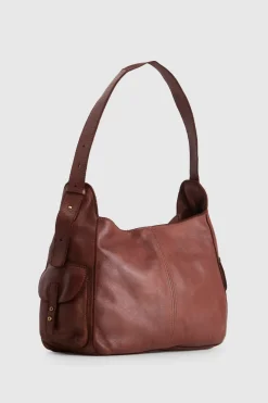 Cece Leather Hobo Bag