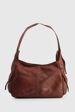 Cece Leather Hobo Bag