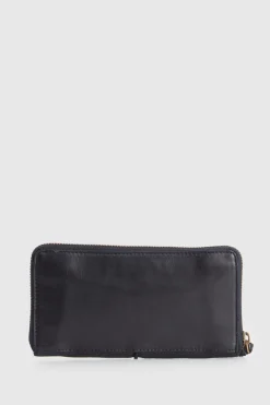 Cece Leather Large Tab Wallet