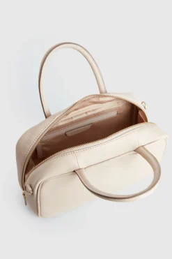 Charli Leather Bowling Bag