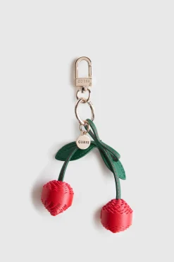 Cherries Keychain Charm