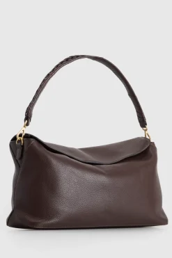 Clara Large Leather Shoulder Bag