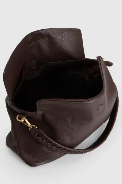 Clara Large Leather Shoulder Bag