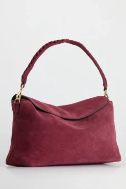 Clara Large Suede Leather Shoulder