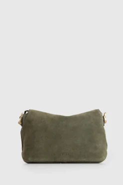 Clara Suede Leather Grab Bag