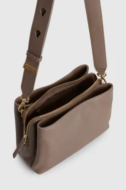 Clover Leather Crossbody Bag