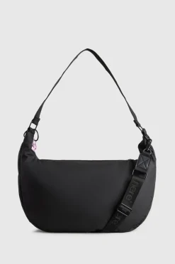 Coated Crescent Sling Bag