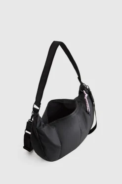 Coated Crescent Sling Bag