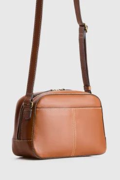 Connie Leather Crossbody Bag