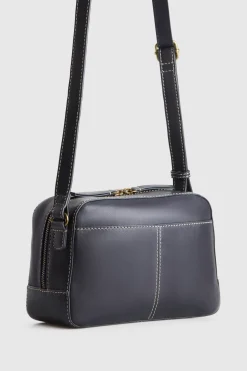 Connie Leather Crossbody Bag