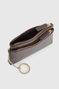 Daisy Leather Coin Purse