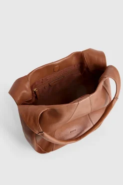 Elara Leather Hobo Bag