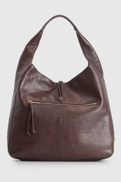 Emmy Leather Large Hobo Bag