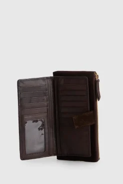 Emmy Suede Leather Medium Wallet