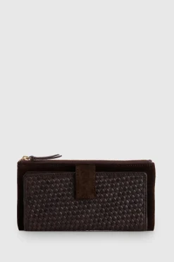 Emmy Suede Leather Medium Wallet
