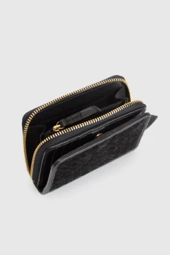 Emmy Suede Leather Small Wallet