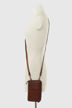 Esme Leather Phone Crossbody