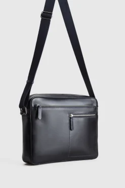 Ezra Leather EW Zip Satchel