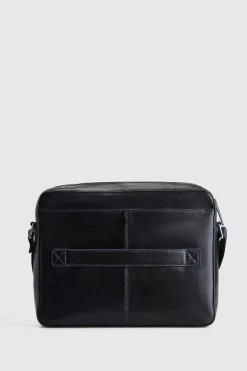 Ezra Leather EW Zip Satchel