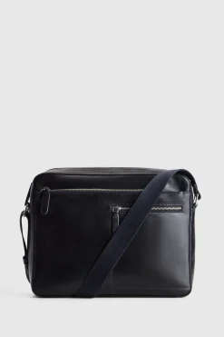 Ezra Leather EW Zip Satchel