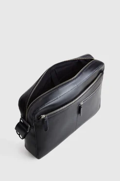 Ezra Leather EW Zip Satchel