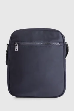 Finn Nylon/Leather Trim NS Satchel