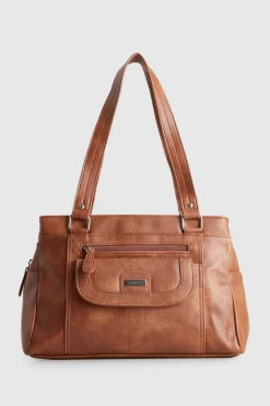 Flap Pocket 3C Tote Bag
