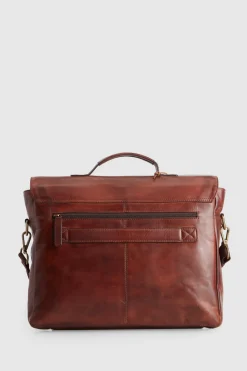 Flynn Leather Briefcase
