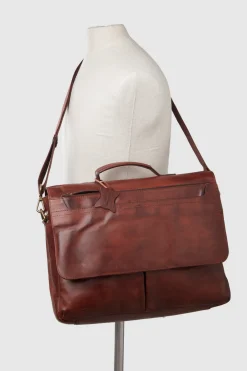 Flynn Leather Briefcase