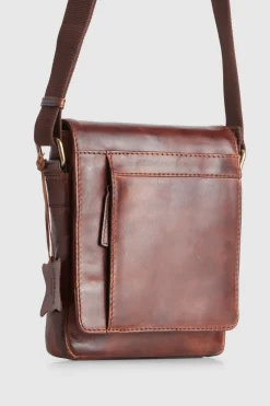 Flynn Leather N/S Satchel