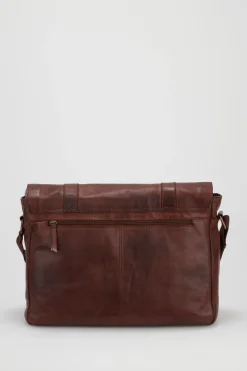 Flynn Leather Satchel