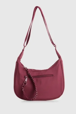 Gia Curve Nylon Crossbody Bag