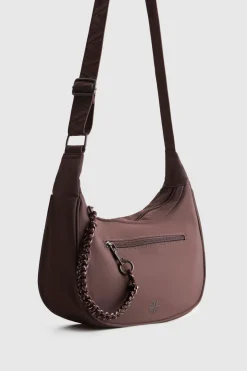 Gia Curve Nylon Crossbody Bag