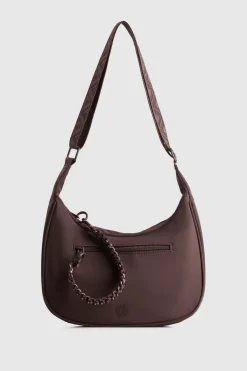 Gia Curve Nylon Crossbody Bag