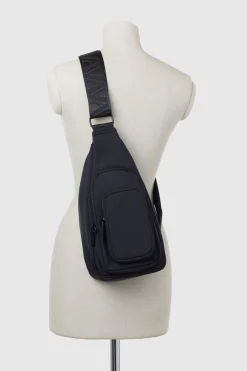 Gia RFID Pocket Nylon Sling Bag