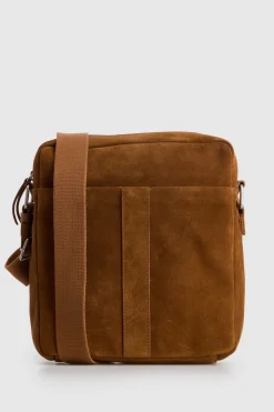 Harris Suede Large NS Satchel