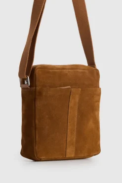 Harris Suede Large NS Satchel