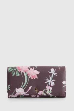 Iris Floral Large Wallet